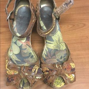 Wooden shoes from anthropology